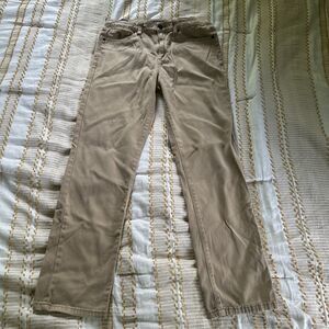 US Polo Assn Boy's Youth 5-Pocket Chino Tan Pants Size 18